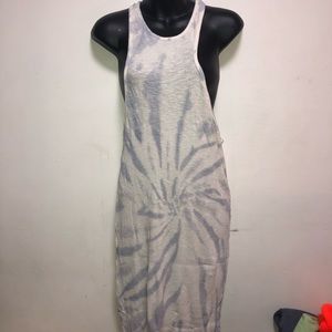 COPY - Zara size Large ribbed Tie die Dress.